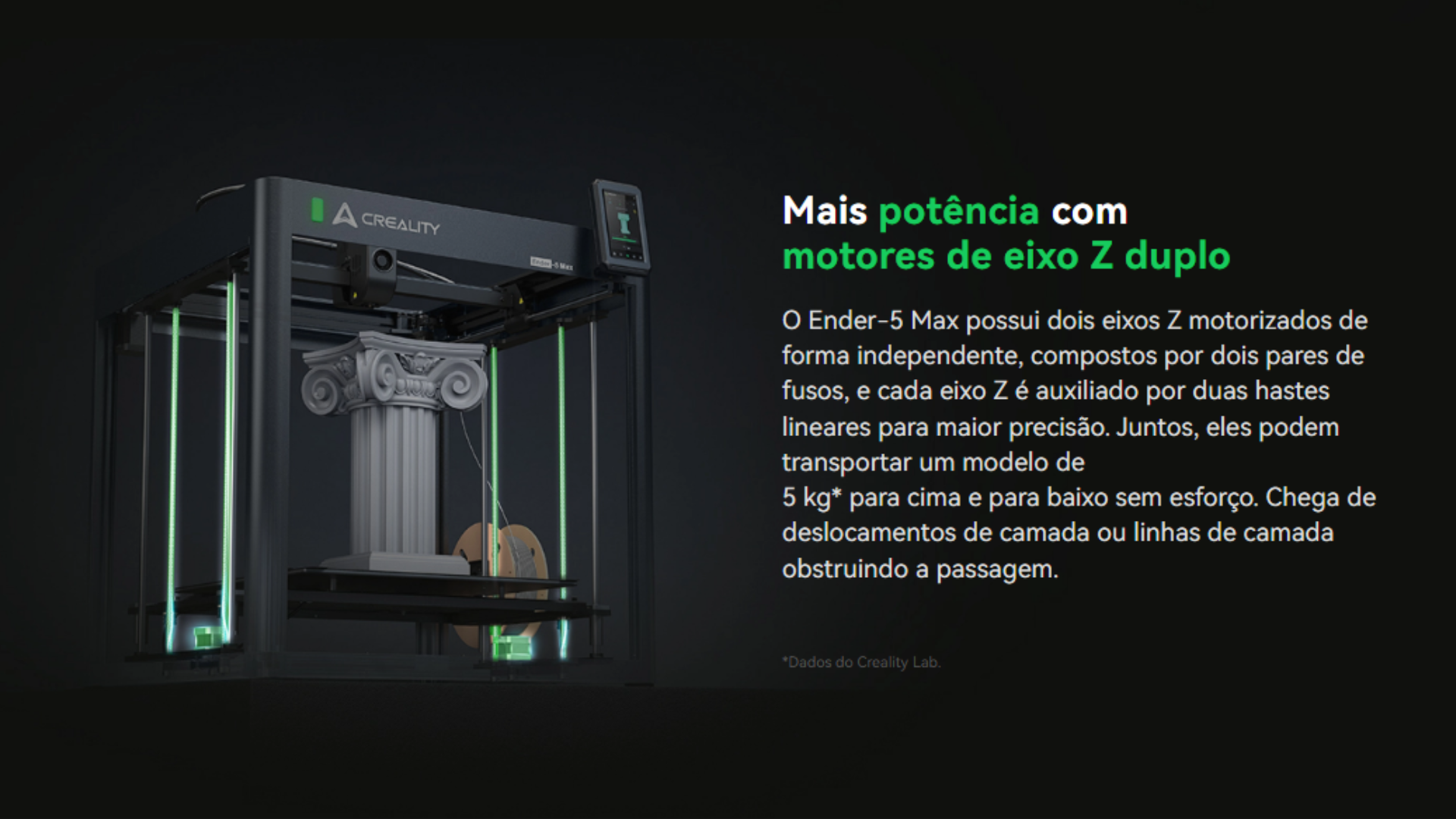 ender 5 max - impressora 3d 