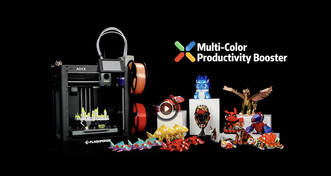 impressora 3D flashforge AD5X