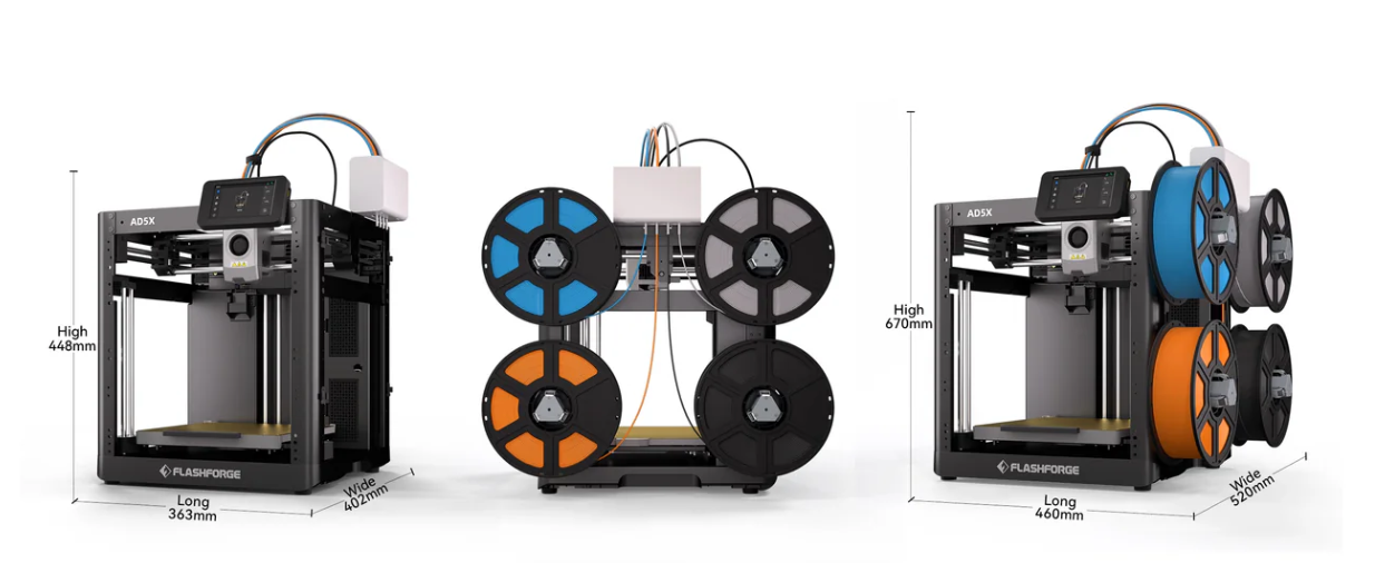 impressora 3D flashforge AD5X